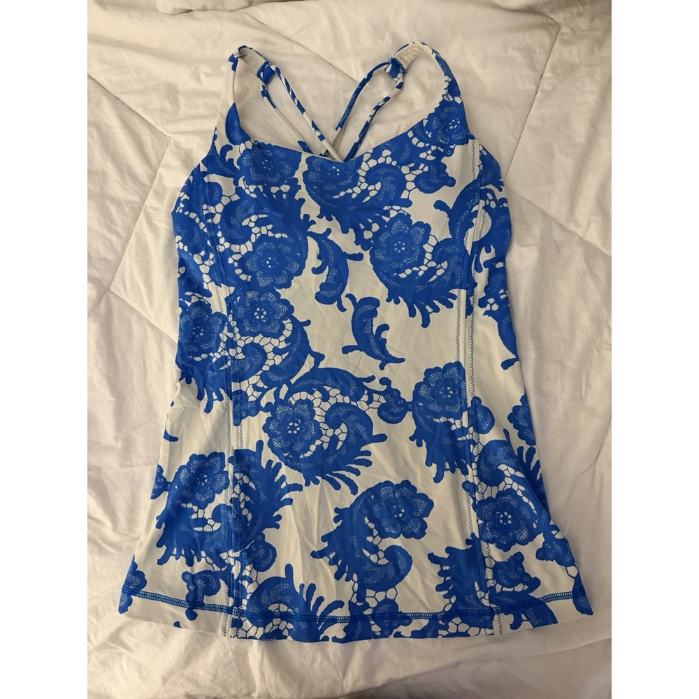 Lululemon Free To Be Lace Of age Strappy Tank Size 4